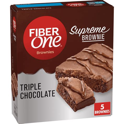 FiberOne Chocolate Fudge 70 Cal Brownies - Fiber One