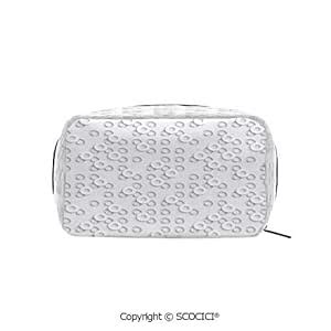 Buy Rectangle Beauty Girl And Women Cosmetic Bags Dispersed Ring Motifs ...