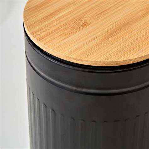 Buy Sedona Flute Metal Pedal Waste Bin with Bamboo Lid - 7L from Home ...