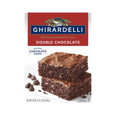 Ghirardelli Double Chocolate Chips Grams