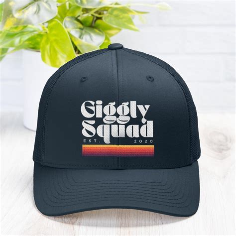 Giggly Squad Retro Hat | Giggly Squad Merch, Hannah and Paige, Giggly ...