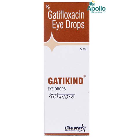 Gatikind Eye Drops 5 ml | Uses, Side Effects, Price | Apollo Pharmacy