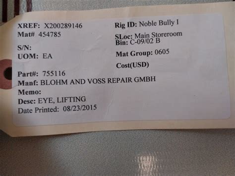 Jdt 2.5 T Lifting Eye – Aeliya Marine Tech