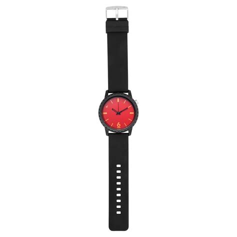 Buy Online Fastrack Quartz Analog Red Dial Silicone Strap Watch for ...