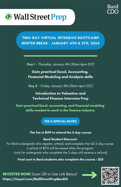 Sign Up for Wall Street Prep - Two-day Boot Camp Intensive - Over ...