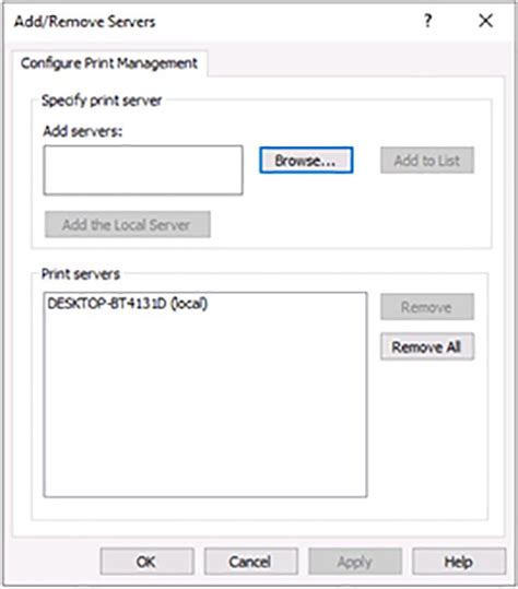 Image result for Windows 10 Print Server Setup
