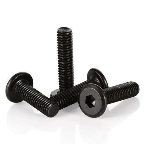 1/4-20 X 5/8" Flat Head Socket Head Screw Furniture Bolts Countersunk ...