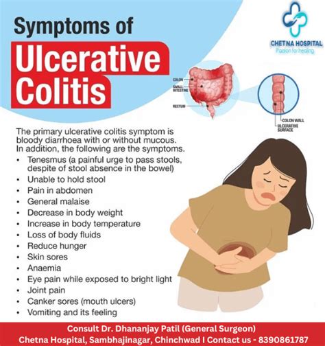 Ulcerative Colitis: Understanding the Symptoms - Chetna Hospital