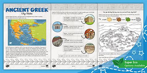 Ancient Greek City-States (Ages 7 - 11)