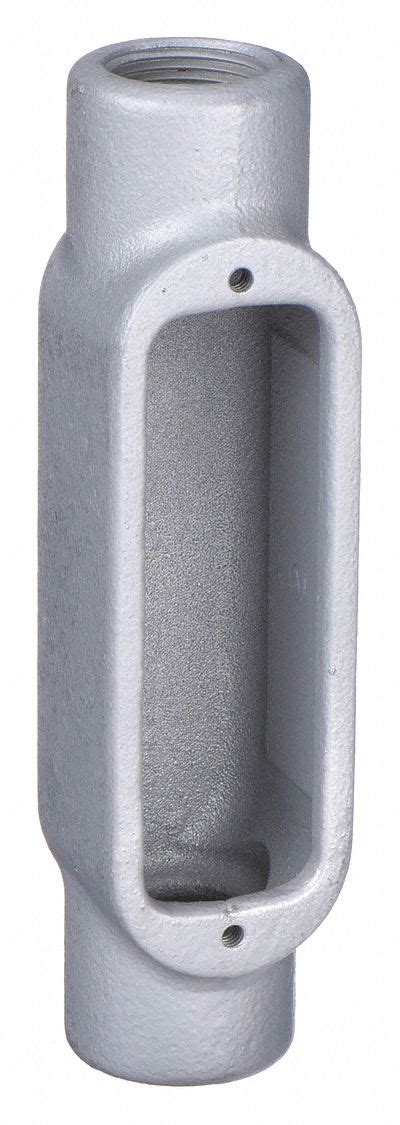 Iron, 2 in Trade Size, Conduit Outlet Body - 10V892|C68 - Grainger
