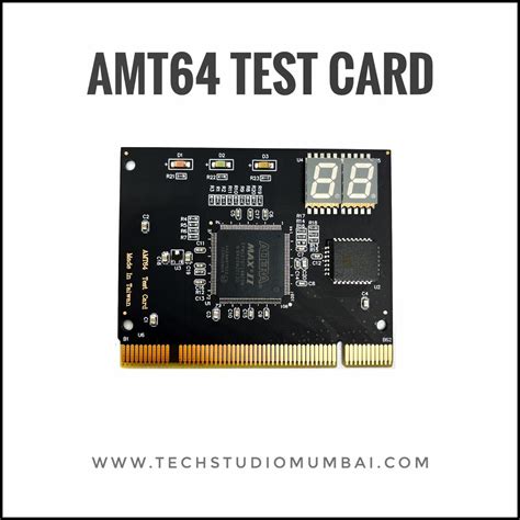 AMT64 RAM TEST CARD – Tech Studio