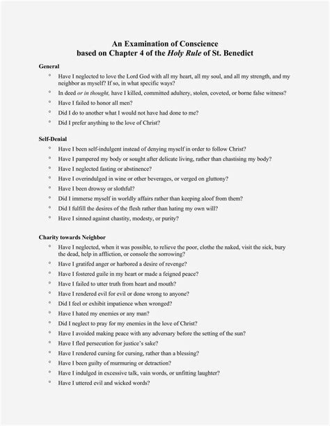 A New Examination of Conscience for Lent | Catholic News Live