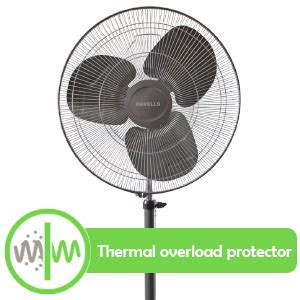 Buy Havells 400mm High Speed Pedestal Fan | Superior Low Voltage ...