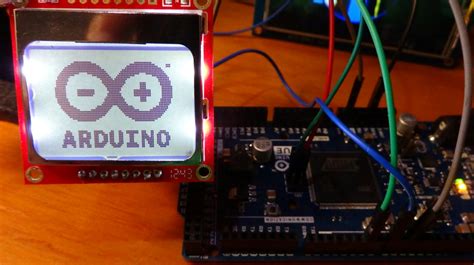 Nokia PCD8544 Arduino STM32 的图像结果