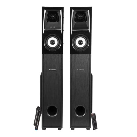 ZEBRONICS Hammer Dual Tower Speaker with Powerful 160W RMS Output, Deep ...