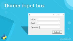 Image result for Python Tkinter Input Box