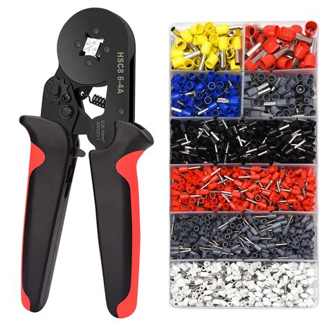Buy Ferrule Crimping Tools Wire Pliers - 1800 PCS Wire Ferrules with ...
