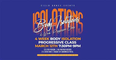 Body Isolation - 4 Week Progressive Class, The Circle OC, Huntington ...