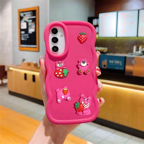 KC Back Cover for Samsung Galaxy A55 5G - 3D Big Wave Cartoon ...