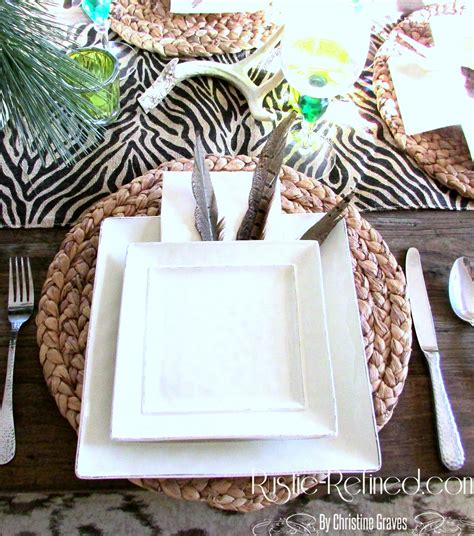 Image result for Rustic Winter Table Decorations