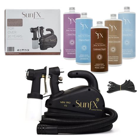 SunFX Professional Spray Tan HVLP Sunless Tanning System | Pro Mini V2 ...
