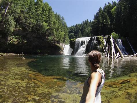 Lower Falls Campground in Gifford Pinchot National Forest, Washington ...