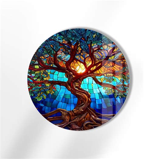 Amazon.com: My Photostation.com 27.5'' (70 cm Diameter) Tempered Glass ...