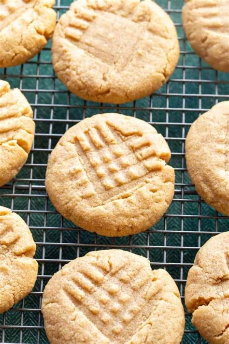 Coconut Flour Peanut Butter Cookies- 4 Ingredients! - The Big Man's ...