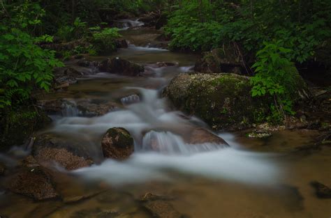 溪流小瀑布高清图片下载-正版图片501253575-摄图网