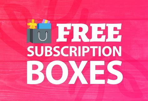 Image result for Free Subscription Boxes