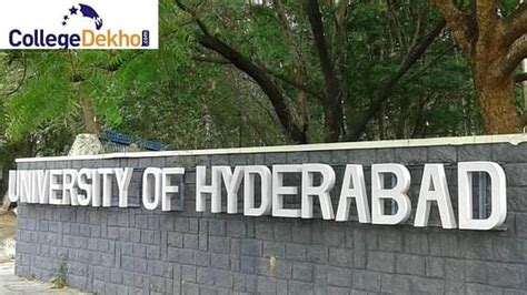 University of Hyderabad (UoH) MA Admission 2025 - Dates, Entrance Exam ...