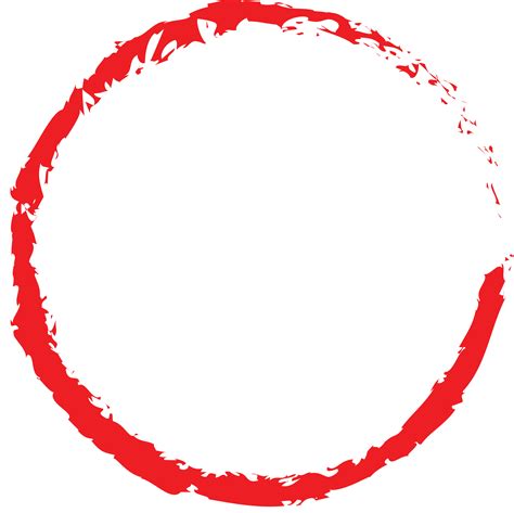 Red Circle PNG Transparent Images Free Download