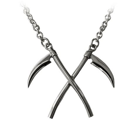 Crossed Scythe Necklace – Parabellumldn
