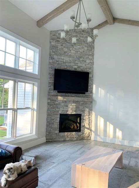 Corner Fireplace Accent Wall – Fireplace Guide by Chris