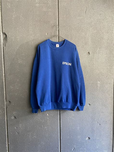 80s JERZEES "EPSON"SweatShirt | Amber used clothing