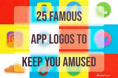 25 Famous App Logos to Keep You Amused
