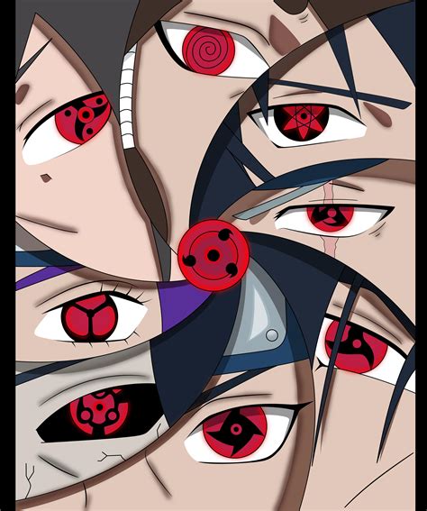 Naruto Naruto Mangekyou Sharingan Itachi Uchiha