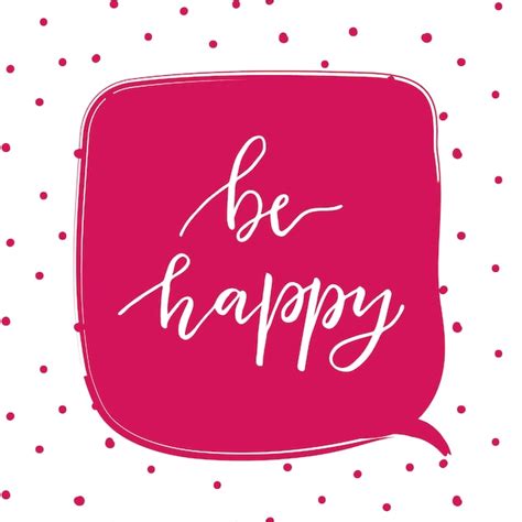 Sii felice illustrazione | Vettore Gratis