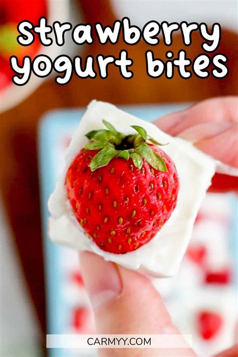 Strawberry Yogurt Little Bites at Frank Jimenez blog