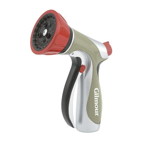 Gilmour 8-Pattern Metal Dial Nozzle with Front Lever in the Garden Hose ...