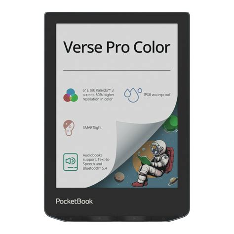Электронная книга PocketBook 634 Verse Pro Color Stormy Sea (PB634K3-1 ...