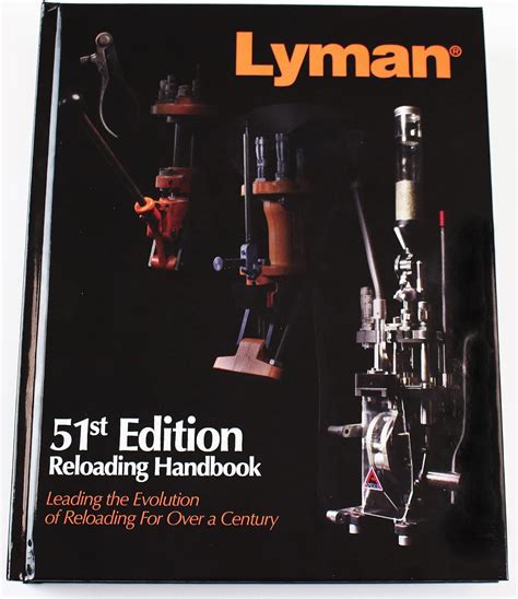 Lyman 51st Reloading Handbook-Hardcover : Lyman: Amazon.ca: Sports ...