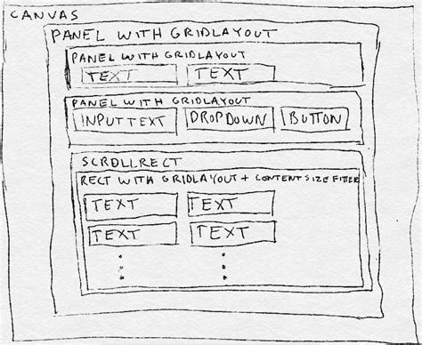 Grid Layout in Unity 的图像结果