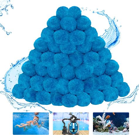 Amazon.com : WLLEYAY 4 lbs Pool Filter Balls, New Upgrade Efficient ...