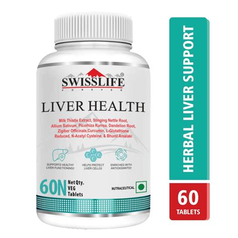 SwissLife Forever Liver Health Tablets | May Support Healthy Bile Flow ...