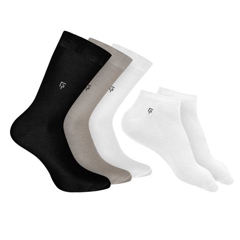 Anti-Odour Organic Cotton Bamboo Socks Combo- Pack Of 5 – FootprintsOrganic
