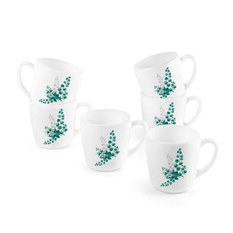 Buy CELLO Ricca Mug 6 Pcs Set | Cups for Tea,Coffee,Espressoc| Thermal ...