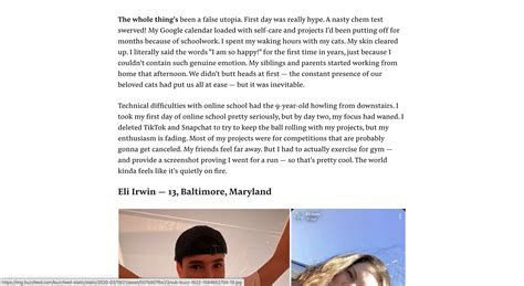 Teens Stuck at Home Due to Coronavirus