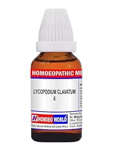 Buy LYCOPODIUM CLAVATUM 6 CH Online at Low Prices in India - Amazon.in