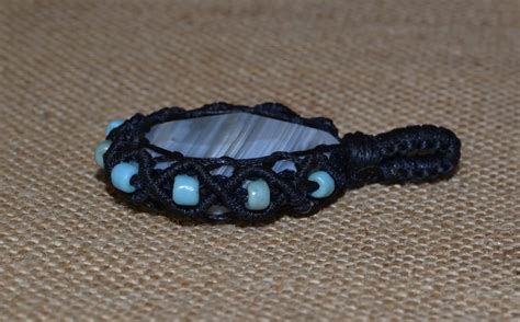 Image result for Macrame Stone Wrapping Tutorial